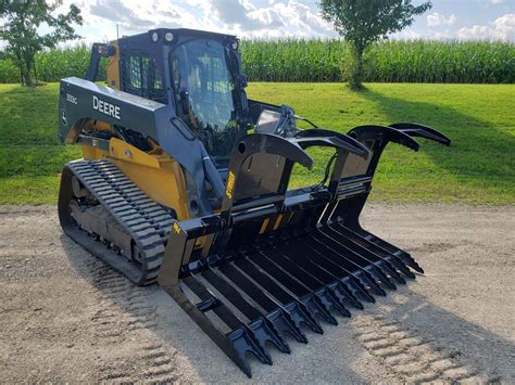 bruch grapple for skid steer|skid steer buckets for sale.